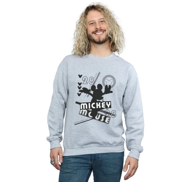 Disney Mens Mickey Mouse Always And Forever Sweatshirt