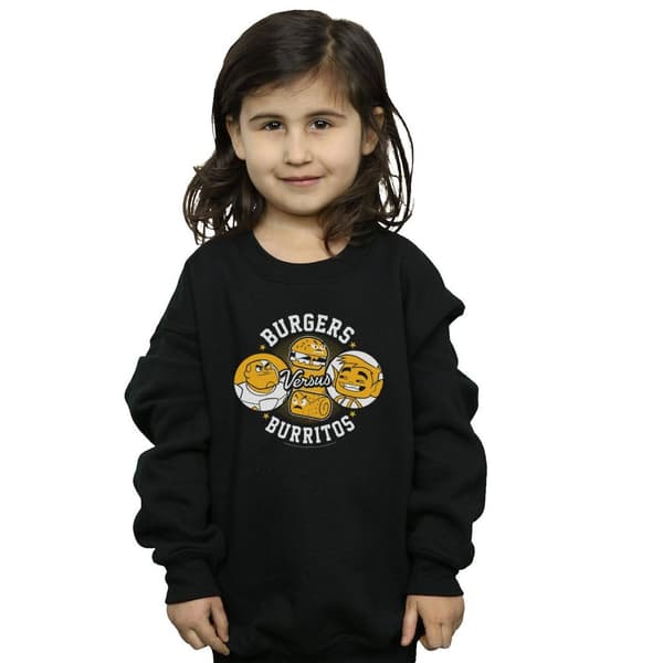 DC Comics Girls Teen Titans Go Burgers Vs Burritos Sweatshirt