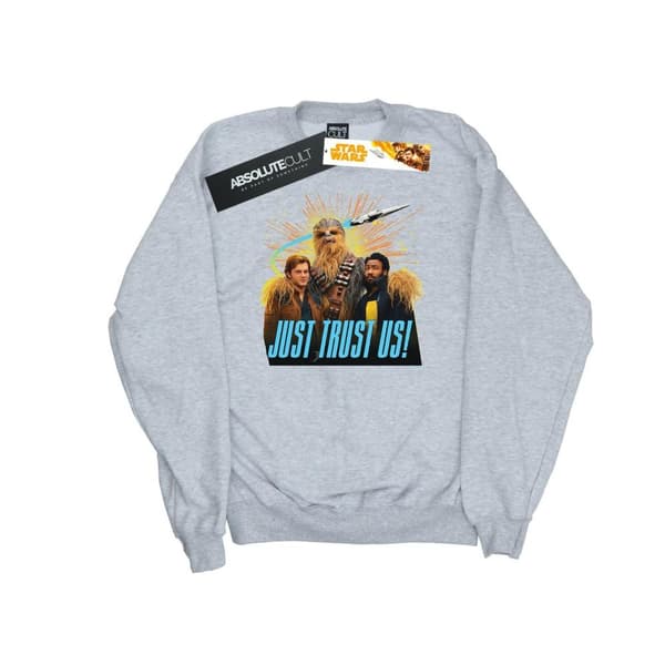 Star Wars Solo Just Trust Us - Sweatshirt för damer/kvinnor