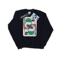 Miniatyrbillede 1 af 5: DC Comics Womens/Ladies Chibi Joker Playing Card Sweatshirt