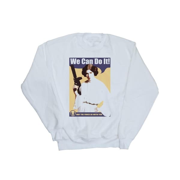 Star Wars Womens/Ladies A New Hope Leia We Can Do It Sweatshirt