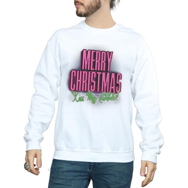 National Lampoon´s Christmas Vacation Mens Kiss My Ass Sweatshirt