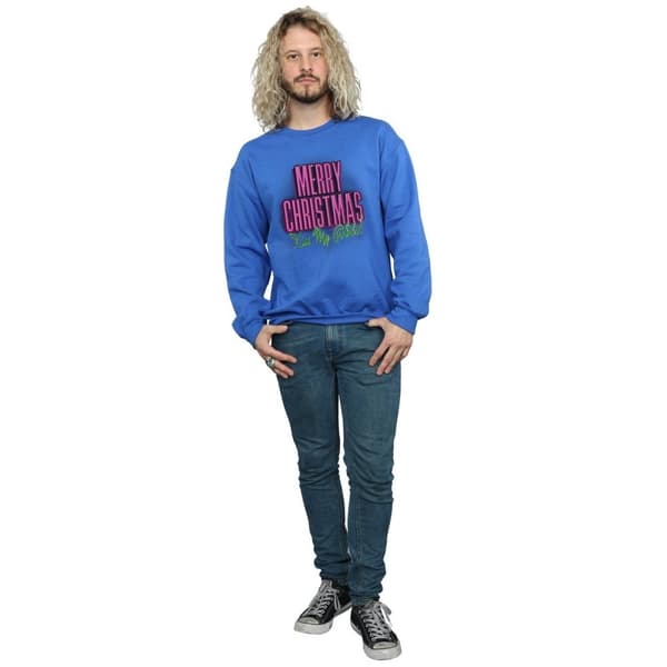 National Lampoon´s Christmas Vacation Mens Kiss My Ass Sweatshirt
