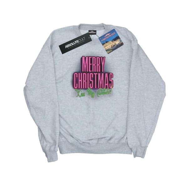 National Lampoon´s Christmas Vacation Mens Kiss My Ass Sweatshirt