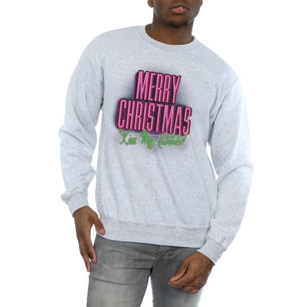 National Lampoon´s Christmas Vacation Mens Kiss My Ass Sweatshirt