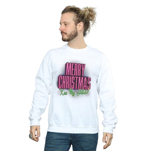 National Lampoon´s Christmas Vacation Mens Kiss My Ass Sweatshirt