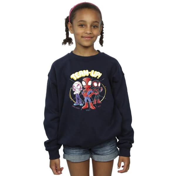 Marvel Girls Spidey And His Amazing Friends Sketch Sweatshirt