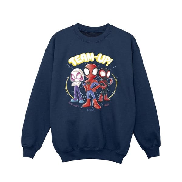 Marvel Girls Spidey And His Amazing Friends Sketch Sweatshirt