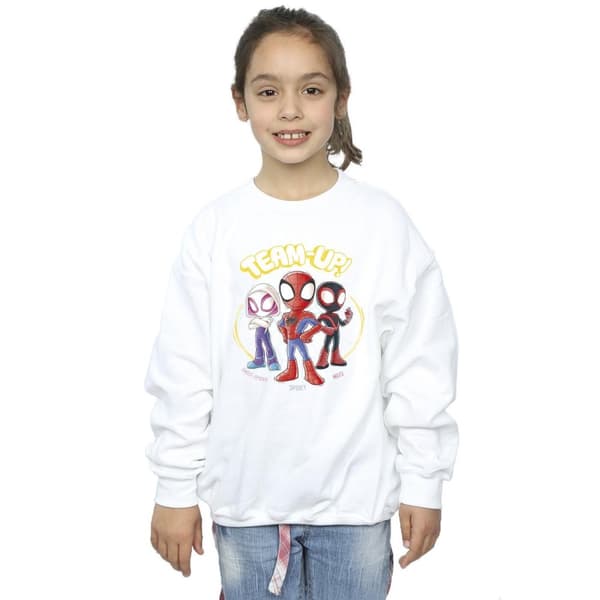 Marvel Girls Spidey And His Amazing Friends Sketch Sweatshirt