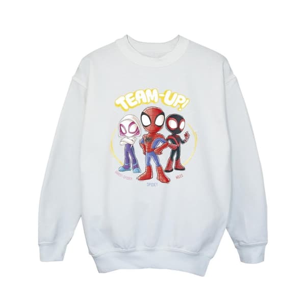Marvel Girls Spidey And His Amazing Friends Sketch Sweatshirt