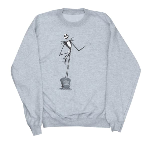 Disney Womens/Ladies Nightmare Before Christmas Jack Pose Sweatshirt