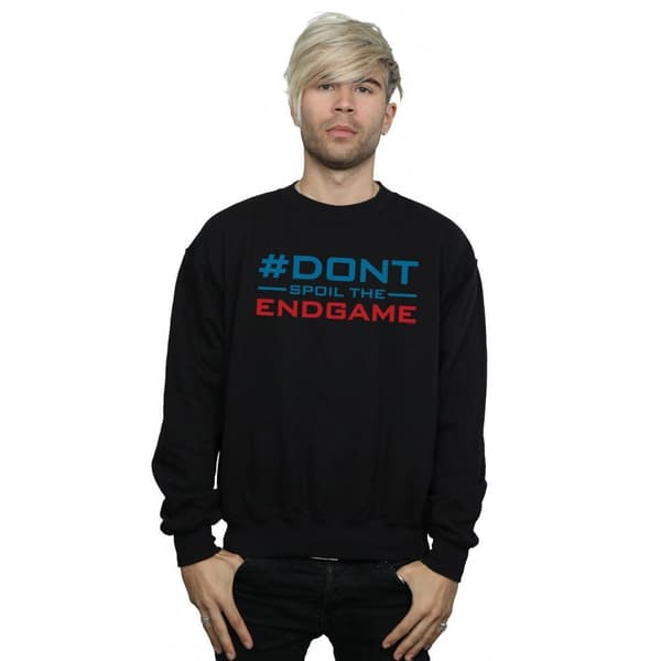 Marvel Mens Avengers Endgame Don´t Spoil The Endgame Sweatshirt