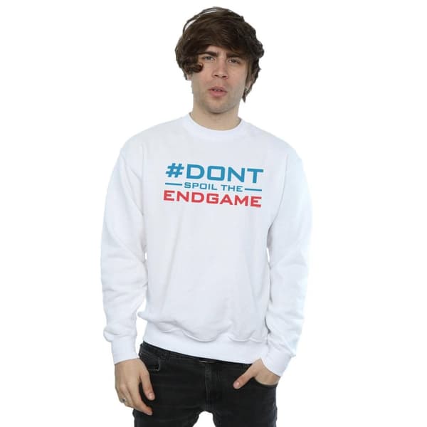Marvel Mens Avengers Endgame Don´t Spoil The Endgame Sweatshirt