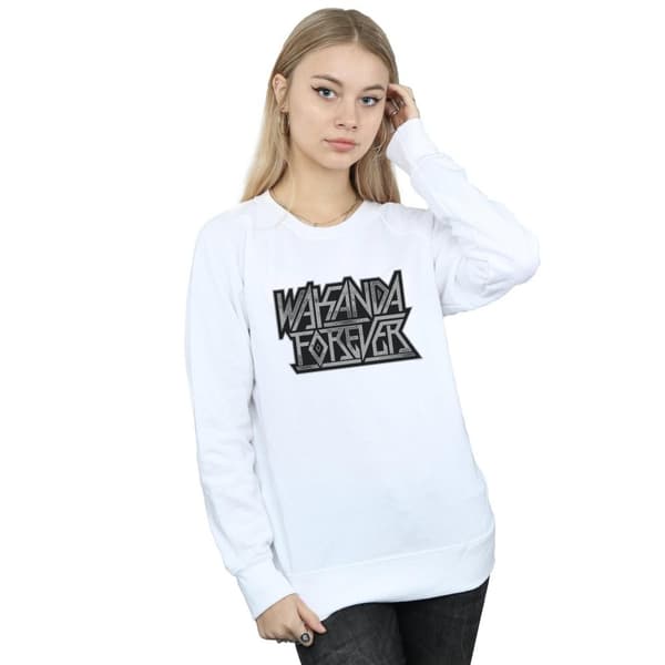 Marvel Womens/Ladies Wakanda Forever Logo Sweatshirt