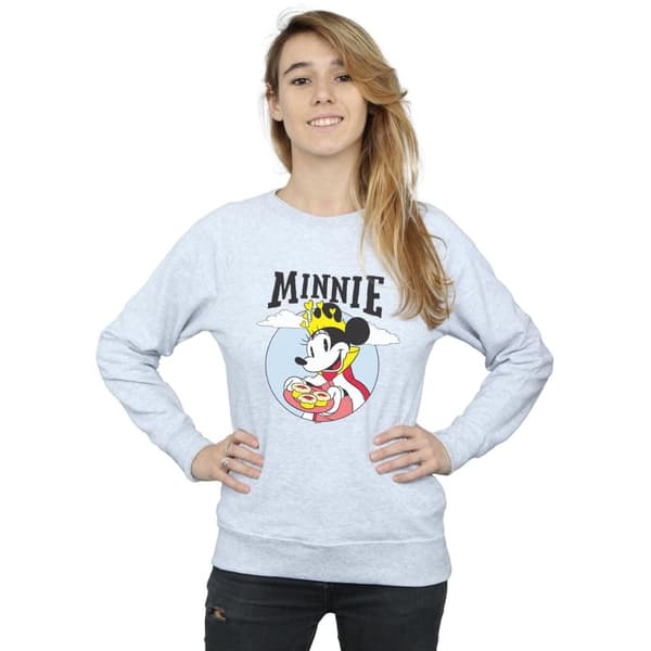 Disney Dam/kvinnor Minnie Mouse Queen Sweatshirt