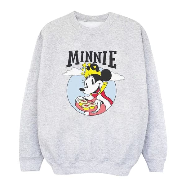 Disney Dam/kvinnor Minnie Mouse Queen Sweatshirt