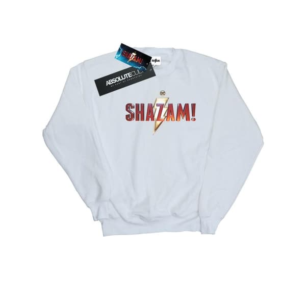 DC Comics Sweatshirt med Shazam-filmlogotyp för flickor