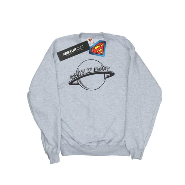 DC Comics Mens Superman Daily Planet Sweatshirt