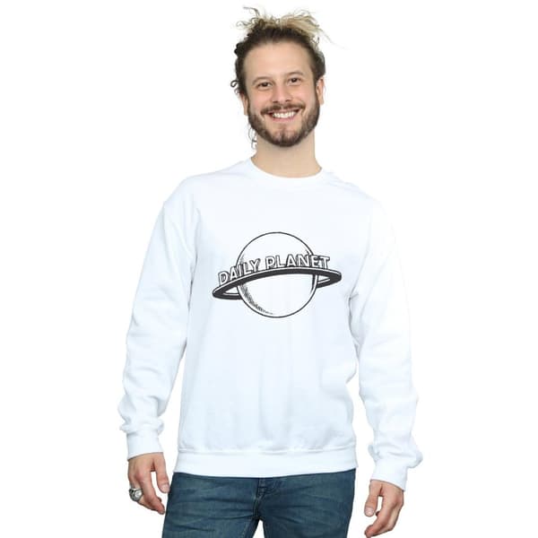 DC Comics Mens Superman Daily Planet Sweatshirt