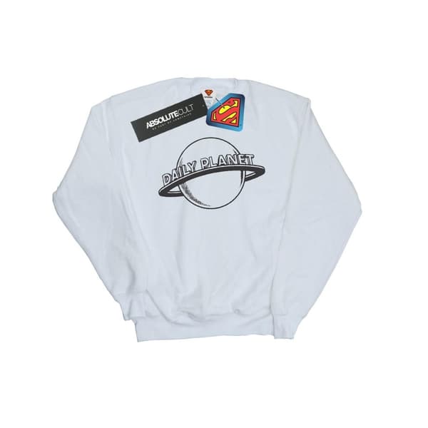 DC Comics Mens Superman Daily Planet Sweatshirt