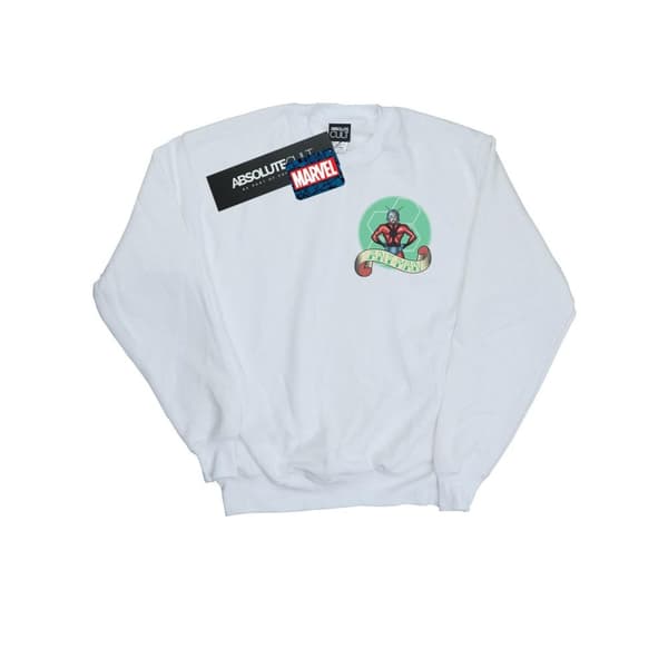 Marvel Mens Ant-Man Tattoo Breast Print Sweatshirt