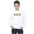 Pikkukuva 2 / 3: Star Wars Boys The Mandalorian Grogu Poses Sweatshirt