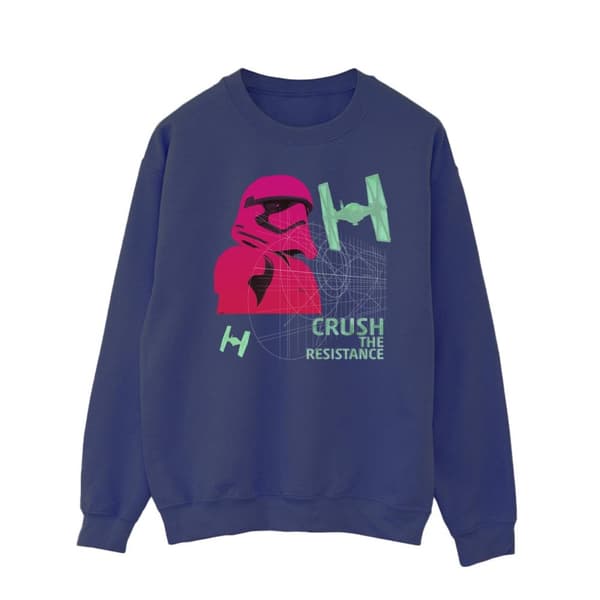 Star Wars First Order Stormtrooper Neon Sweatshirt för herrar