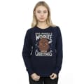 Miniatyrbild 2 av 3: Star Wars Wookiee Little Christmas - Sweatshirt för kvinnor/damer