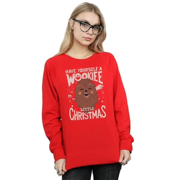 Star Wars Wookiee Little Christmas - Sweatshirt för kvinnor/damer