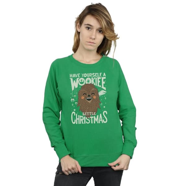 Star Wars Wookiee Little Christmas - Sweatshirt för kvinnor/damer