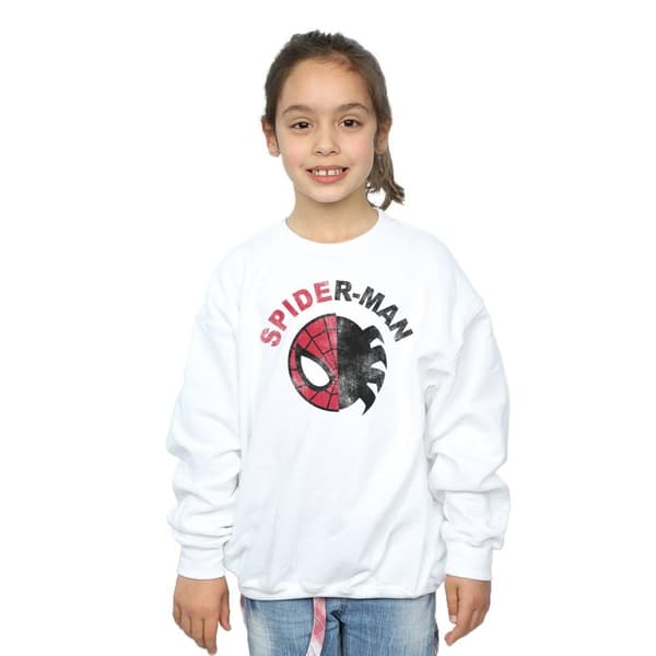 Marvel Spider-Man Classic Split Sweatshirt för flickor
