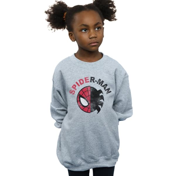 Marvel Spider-Man Classic Split Sweatshirt för flickor