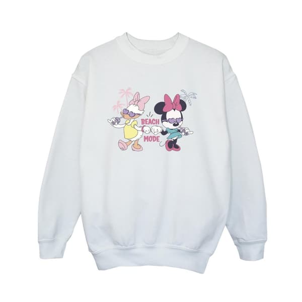 Disney Boys Minnie Daisy Beach Mode Sweatshirt