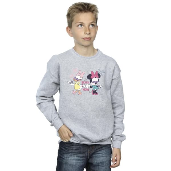 Disney Boys Minnie Daisy Beach Mode Sweatshirt