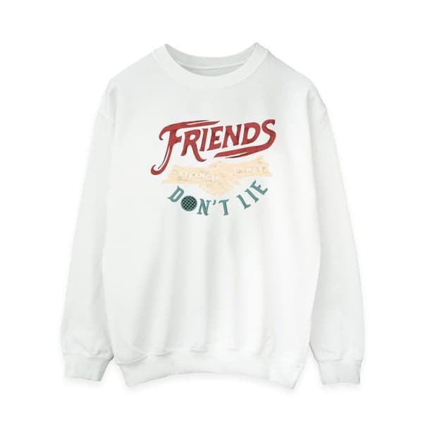 Netflix Dam/Tjej Stranger Things Friends Don´t Lie Hands Sweatshirt