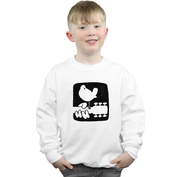 Woodstock Boys Guitar Logo Sweatshirt