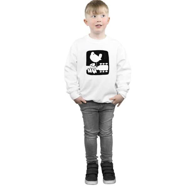 Woodstock Boys Guitar Logo Sweatshirt
