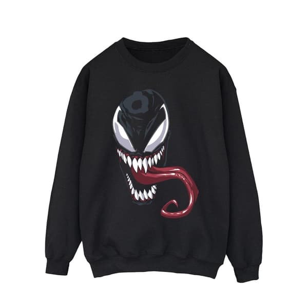 Marvel Mens Venom Face Sweatshirt