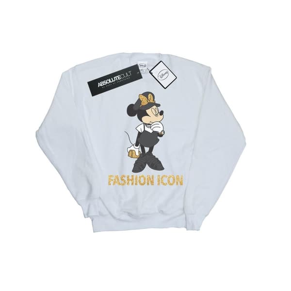 Disney Womens/Ladies Minnie Mouse Fashion Icon Sweatshirt
