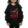 Miniatyrbild 3 av 5: Marvel Avengers Infinity War Falcon Character Sweatshirt för tjejer