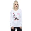 Miniatyrbild 2 av 3: Disney Dam/Tjej Goofy Love Heart Sweatshirt