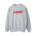 Miniatyrbilde 1 av 3: DC Comics Womens/Ladies Shazam Fury Of The Gods Spray Paint Logo Sweatshirt