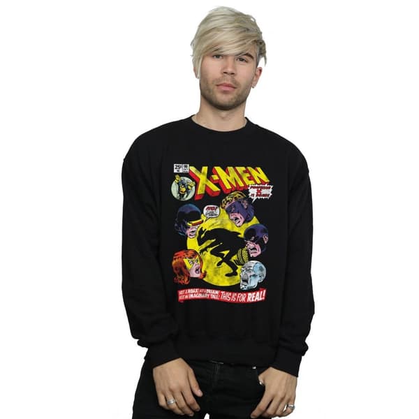 Marvel Mens X-Men Professor X Is Dead Sweatshirt