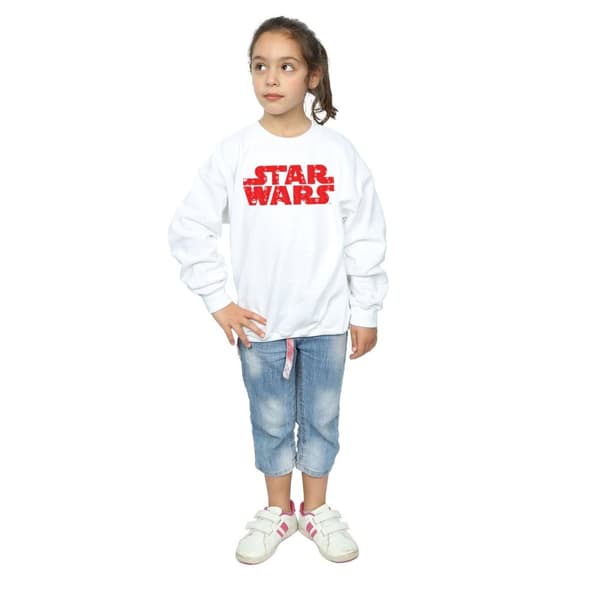 Star Wars Girls Christmas Logo Sweatshirt