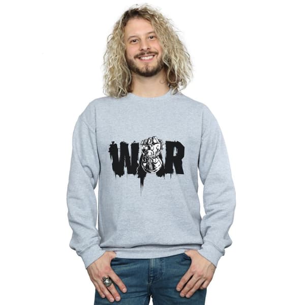 Marvel Mens Avengers Infinity War Fist Sweatshirt