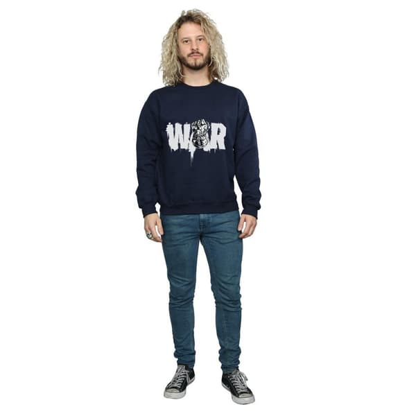 Marvel Mens Avengers Infinity War Fist Sweatshirt