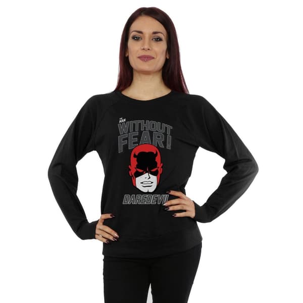 Marvel Womens/Ladies Daredevil Without Fear Sweatshirt