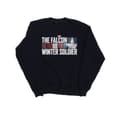 Miniatyrbillede 1 af 3: Marvel Mens The Falcon And The Winter Soldier Logo Sweatshirt