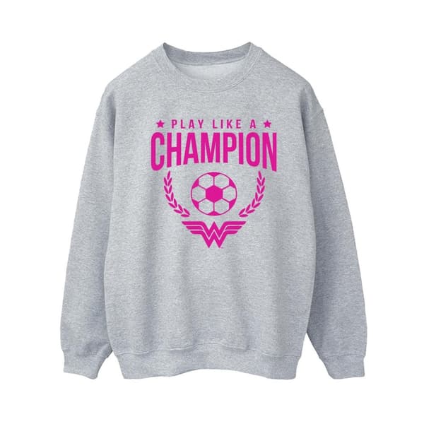 DC Comics Dam/Tjej Wonder Woman Play Like A Champion Sweatshirt