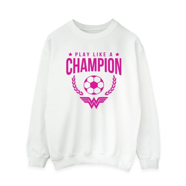 DC Comics Dam/Tjej Wonder Woman Play Like A Champion Sweatshirt